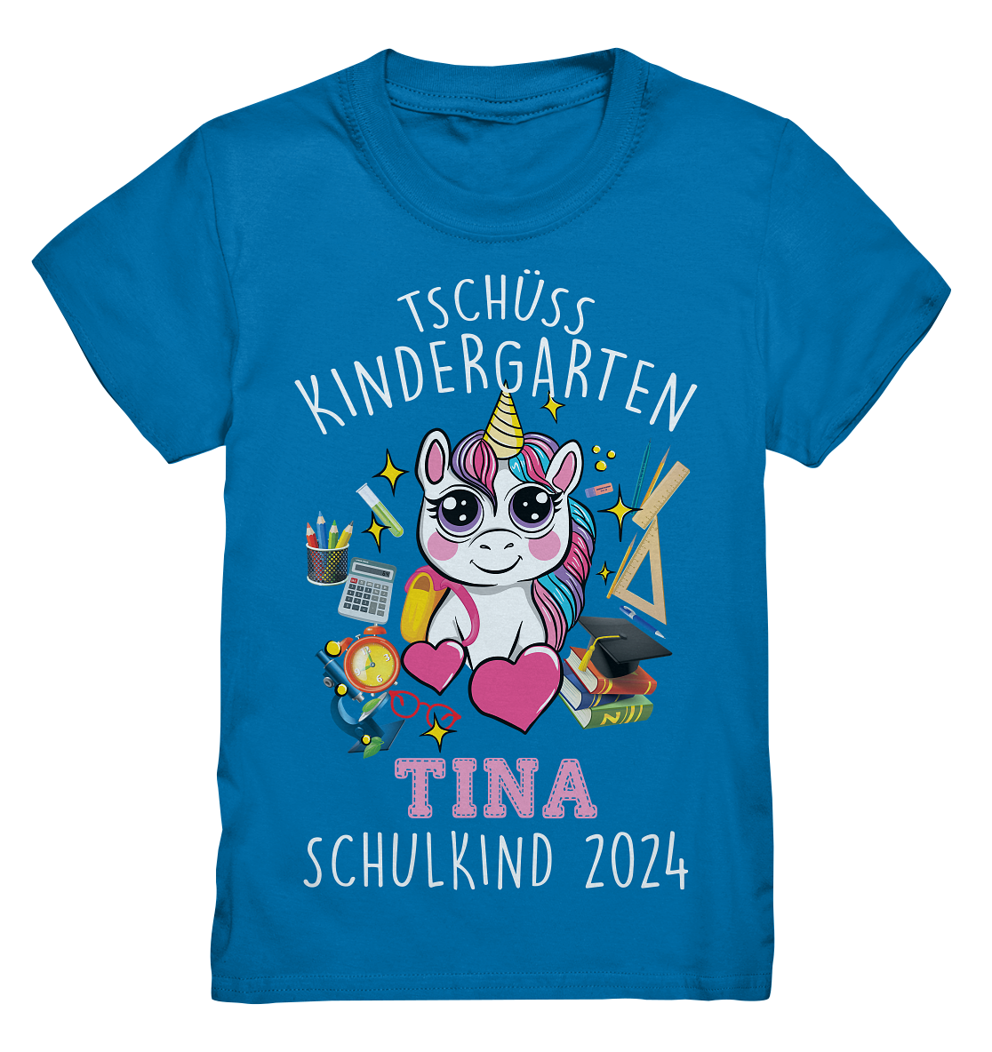 Unicorn School Child 2024 - Camiseta Infantil Premium