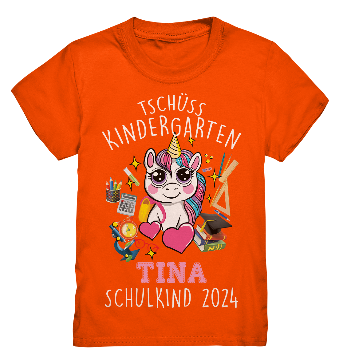 Unicorn School Child 2024 - Camiseta Infantil Premium