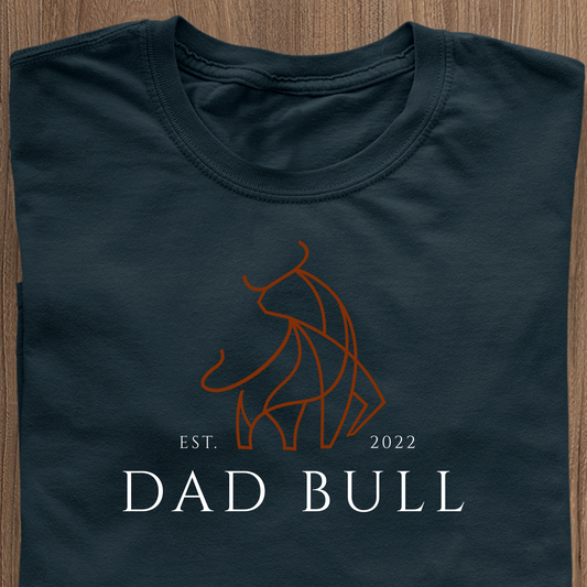 Dad Bull - Date Customizable - Premium Shirt